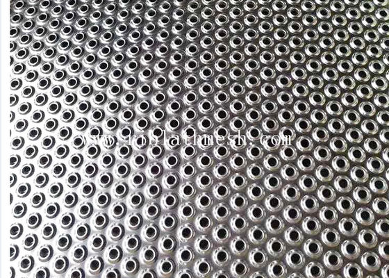 1.0mm Thickness Scaffolding 2m Length Perforated Metal Mesh